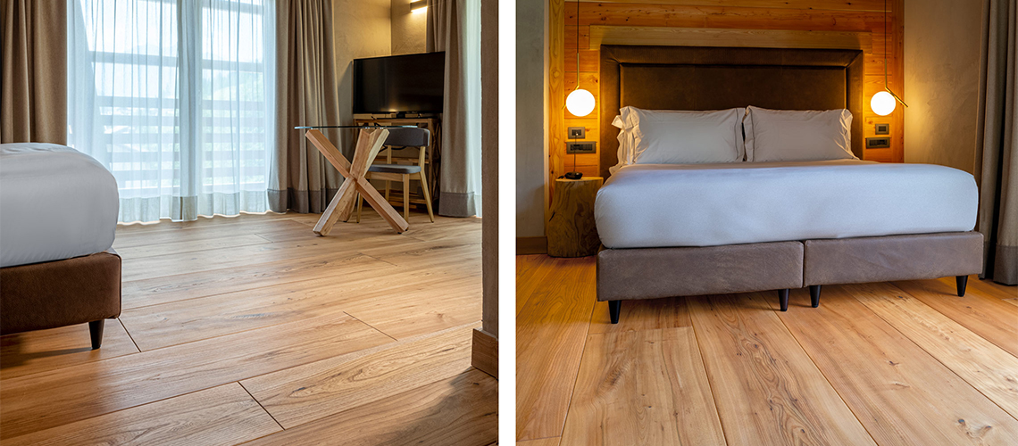 CP Parquet per l’Eco-Hotel Au Charmant Petit Lac, Champoluc, Italia