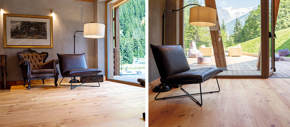 CP Parquet for Eco-Hotel Au Charmant Petit Lac, Champoluc, Italy