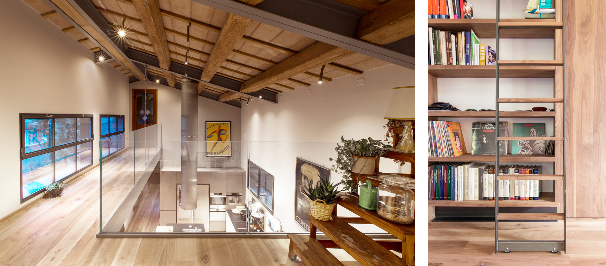 The charm of wood flooring in post-industrial buildings