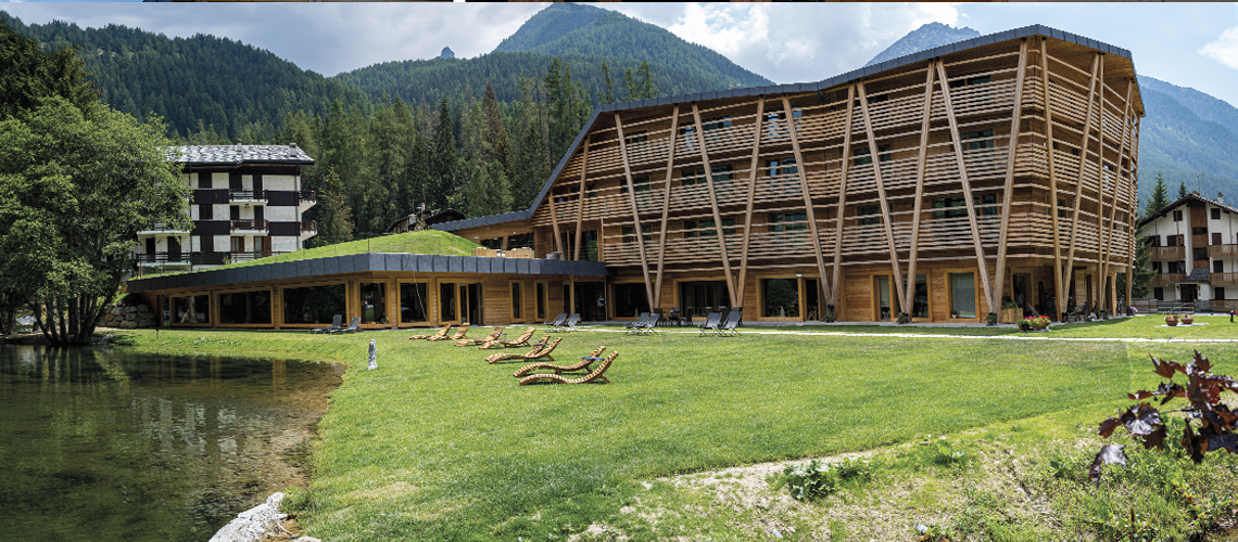 CP Parquet per l’Eco-Hotel Au Charmant Petit Lac, Champoluc, Italia