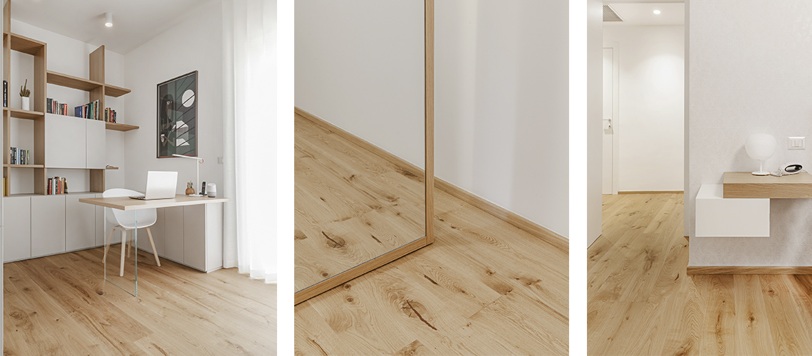 European Oak, Rustic Choice, varnished and brushed