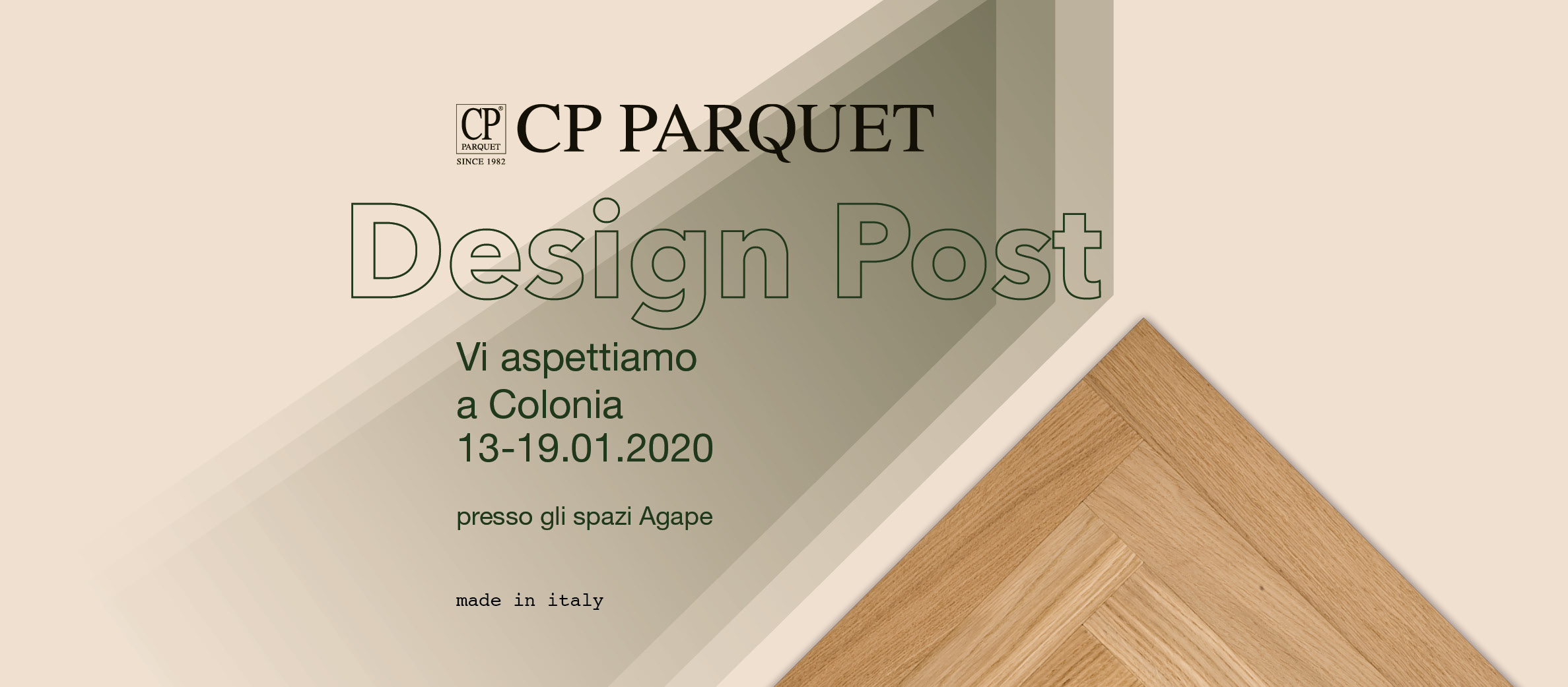 CP Parquet al Design Post 2020, Colonia, Germania