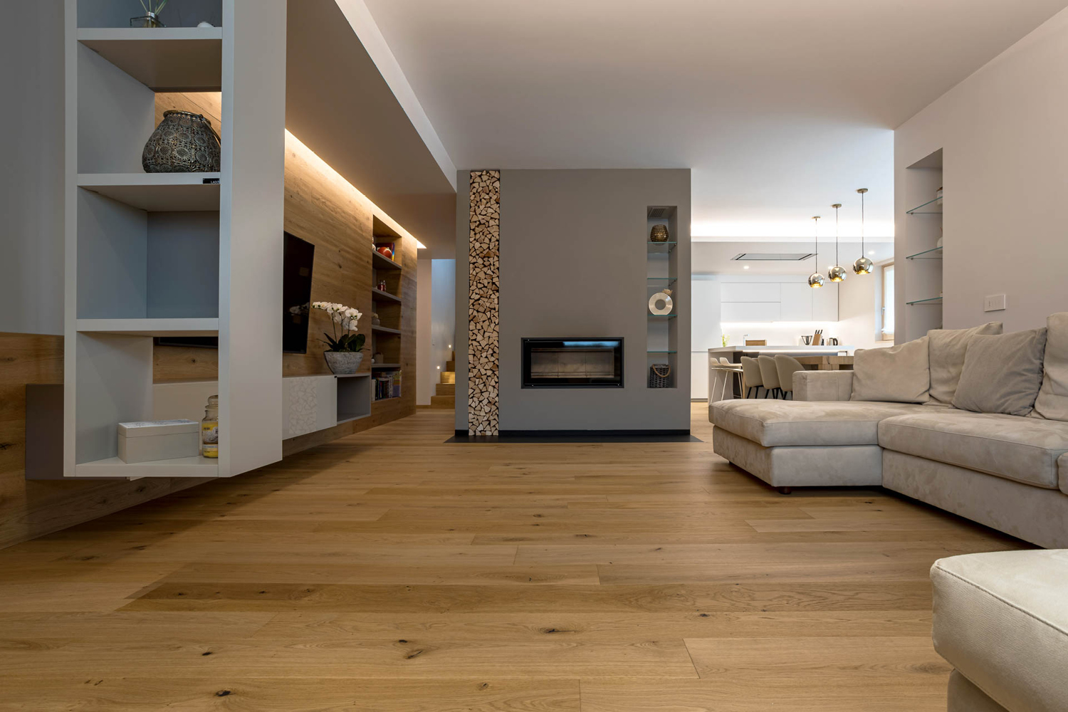 Antico Asolo 3-layer collection Marea European Oak Rusticone, brushed varnished