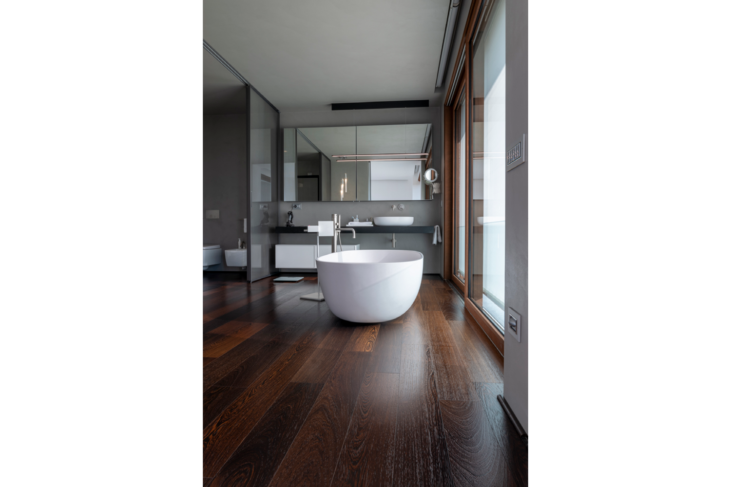 Antico Asolo 3-layers collection Classico Wengè Select, brushed varnished