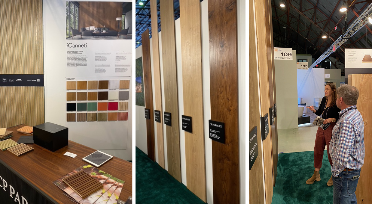 Great emotion for CP Parquet at the WestEdge Design Fair!